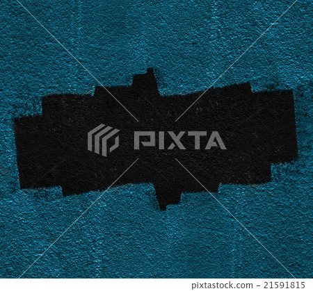 black Hole cracks in the blue wall. 21591815