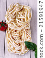 Italian Ingredients,Tagliatelle pasta 21591947