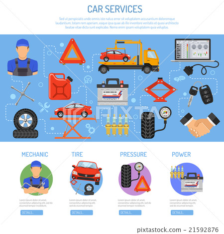 Car Service Infographics Car Service Infographics 21592876