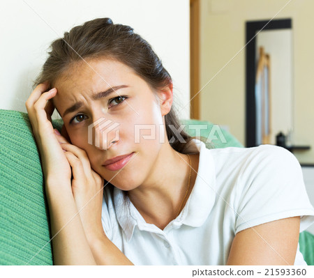 lonely sad teen girl 21593360