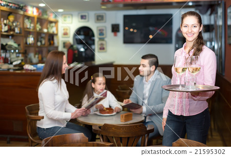 Smiling nippy and bar crew 21595302