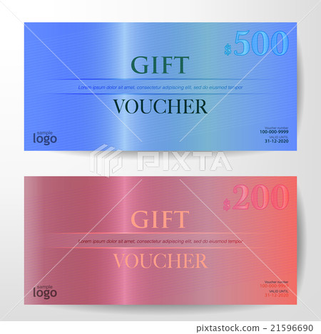 Premium Gift Voucher Template vector illustration Premium Gift Voucher Template vector illustration 21596690