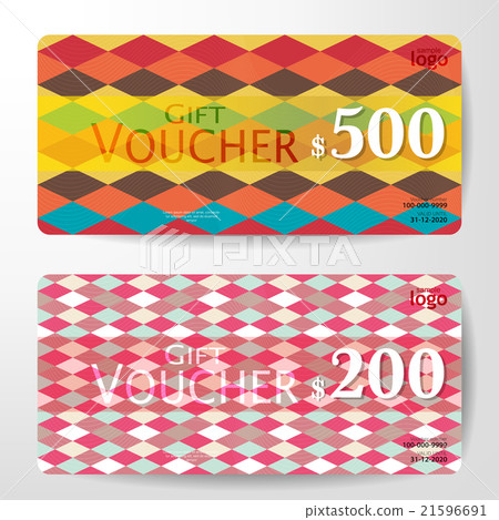 Gift Voucher Template vector illustration Gift Voucher Template vector illustration 21596691