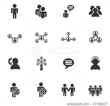 community icon set 21598627