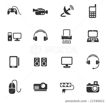 devices icon set 21598822