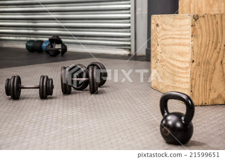 Kettlebells and dumbbells Kettlebells and dumbbells 21599651