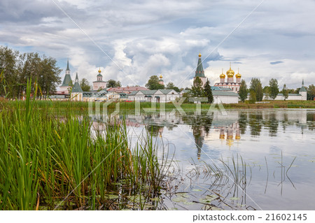 Russian orthodox church. Iversky monastery Russian orthodox church. Iversky monastery 21602145