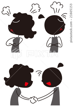 Rearrangement after a fight 21605153