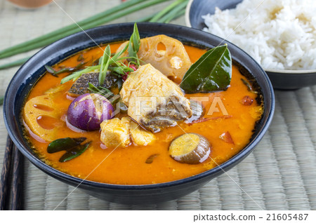 Thai Fish Soup in Bowl Thai Fish Soup in Bowl 21605487