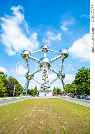 The Atomium landmark of Brussels, Belgium 21607177