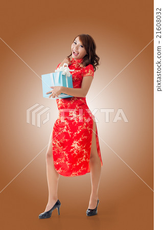 Chinese woman dress traditional cheongsam Chinese woman dress traditional cheongsam 21608032