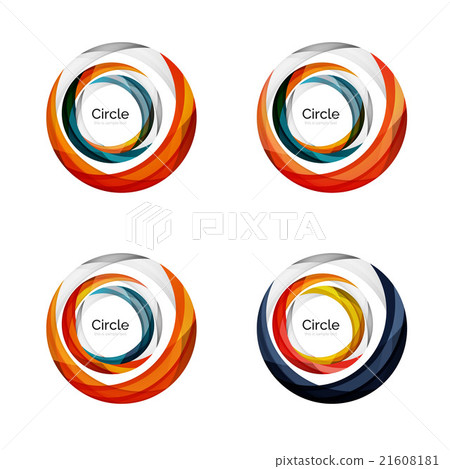 Vector swirl set Vector swirl set 21608181
