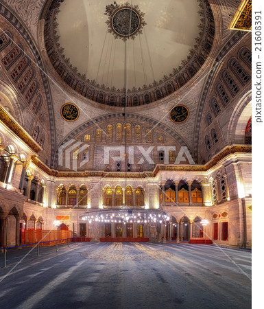 Blue Mosque interior Blue Mosque interior 21608391