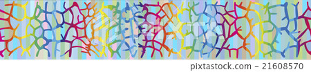 Background with Giraffe skin in the rainbow colors Background with Giraffe skin in the rainbow colors 21608570