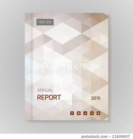 Annual Report Cover vector illustration Annual Report Cover vector illustration 21609007
