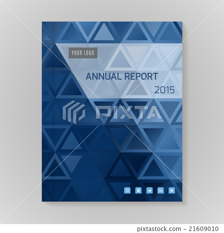 Annual Report Cover vector illustration 21609010