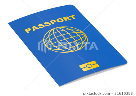 international passport, 3D rendering international passport, 3D rendering 21610398