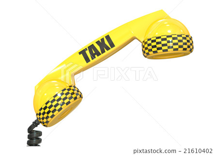 taxi service concept, 3D rendering taxi service concept, 3D rendering 21610402