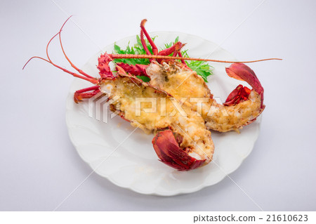 Grilled Ice Shrimp Miso Mayonnaise Grilled Ice Shrimp Miso Mayonnaise 21610623