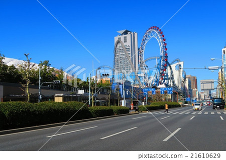 Tokyo Dome City Attractions and Hakusan-dori 21610629