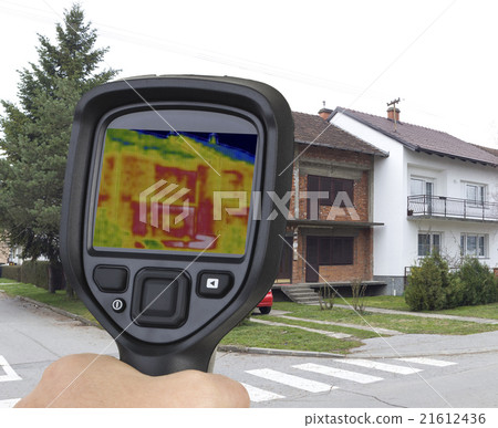 Brick Facade Infrared Leak 21612436