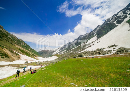 Hiking on Sonamarg mountain, Kashmir India 21615809