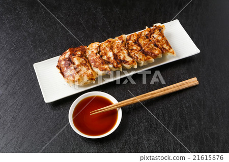 鐵鍋餃子鐵鍋鍋貼中國食品 21615876