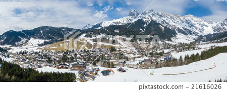 Winter Austria mountain in the Alps, Hinterthal Winter Austria mountain in the Alps, Hinterthal 21616026