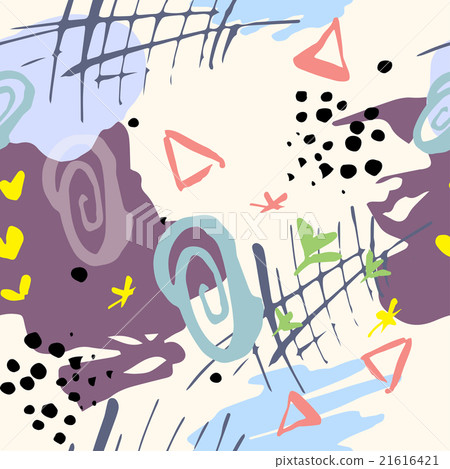 Vector seamless geometry pattern, abstract Vector seamless geometry pattern, abstract 21616421