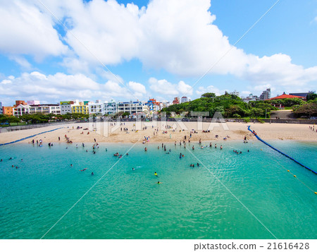 海灘上的海浪 海灘上的海浪 21616428