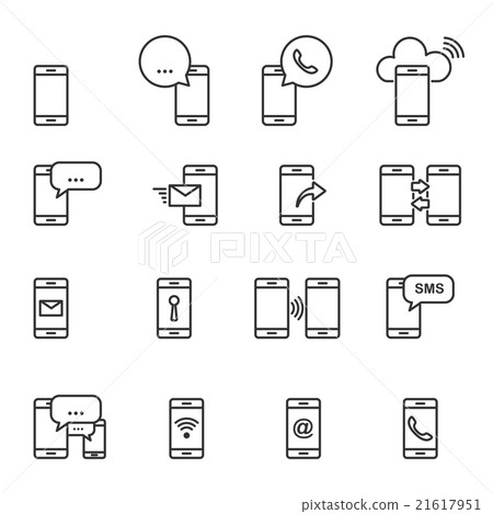 Smart Phone Icon. Smart Phone Icon. 21617951