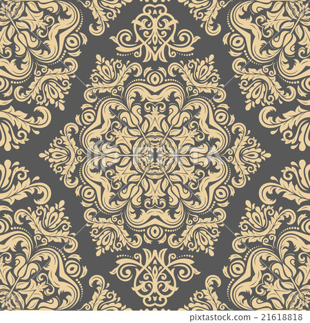 Damask Seamless Pattern Damask Seamless Pattern 21618818