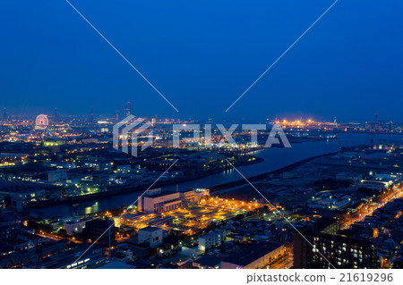 大阪灣地區夜視圖 21619296