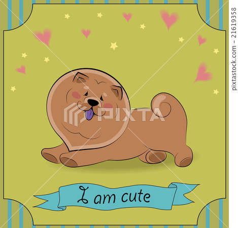 Cute dog Chow Cute dog Chow 21619358