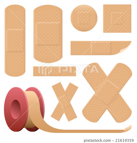 Plaster Adhesive Bandage Collection Plaster Adhesive Bandage Collection 21619359