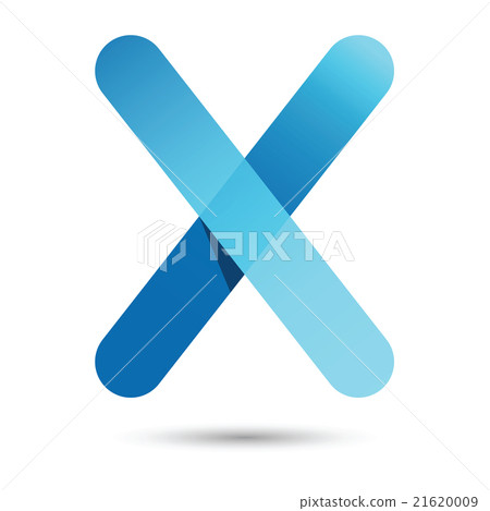 v font vector with blue and pink color v font vector with blue and pink color 21620009