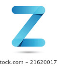 v font vector with blue and pink color  21620017
