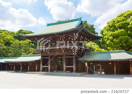 Imperial Meiji Shrine in Shibuya, Tokyo, Japan Imperial Meiji Shrine in Shibuya, Tokyo, Japan 21620727