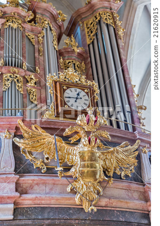 Interior of the Graz Cathedral, Austria. 21620915