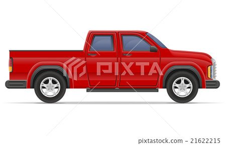 car pickup vector illustration car pickup vector illustration 21622215