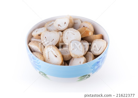 mushroom slice in bowl prepare cooking 21622377