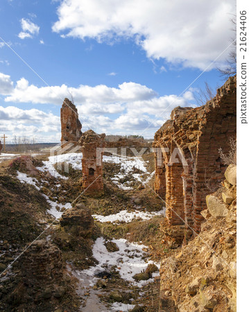 ruins ,   Golshany  Belarus 21624406