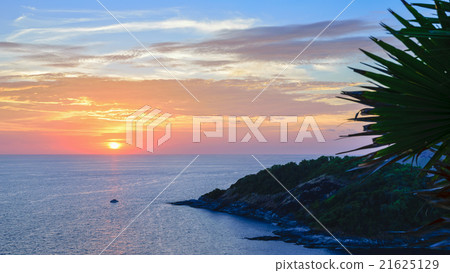 Sunset over the Andaman Sea 21625129