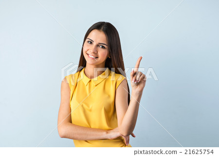 Nice photo of young business woman 21625754