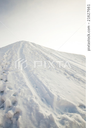 snow covered field   21627661