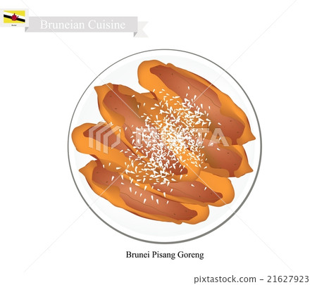 Pisang Goreng or Fried Banana, Popular Snack 21627923