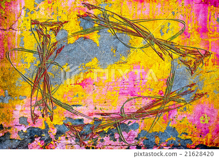 Colored grunge iron background Colored grunge iron background 21628420