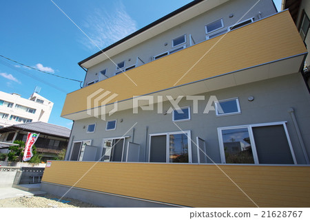 新建的公寓景觀 新建的公寓景觀 21628767