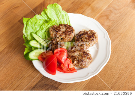 Mini hamburger with delicate finish 21630599