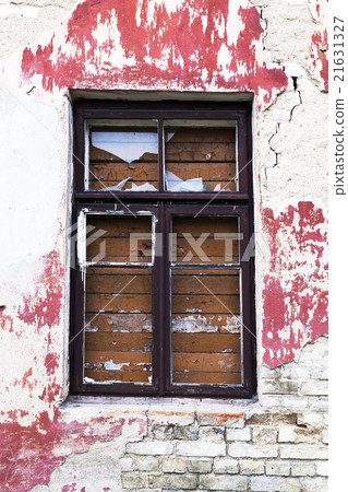 windows in an abandoned building windows in an abandoned building 21631327